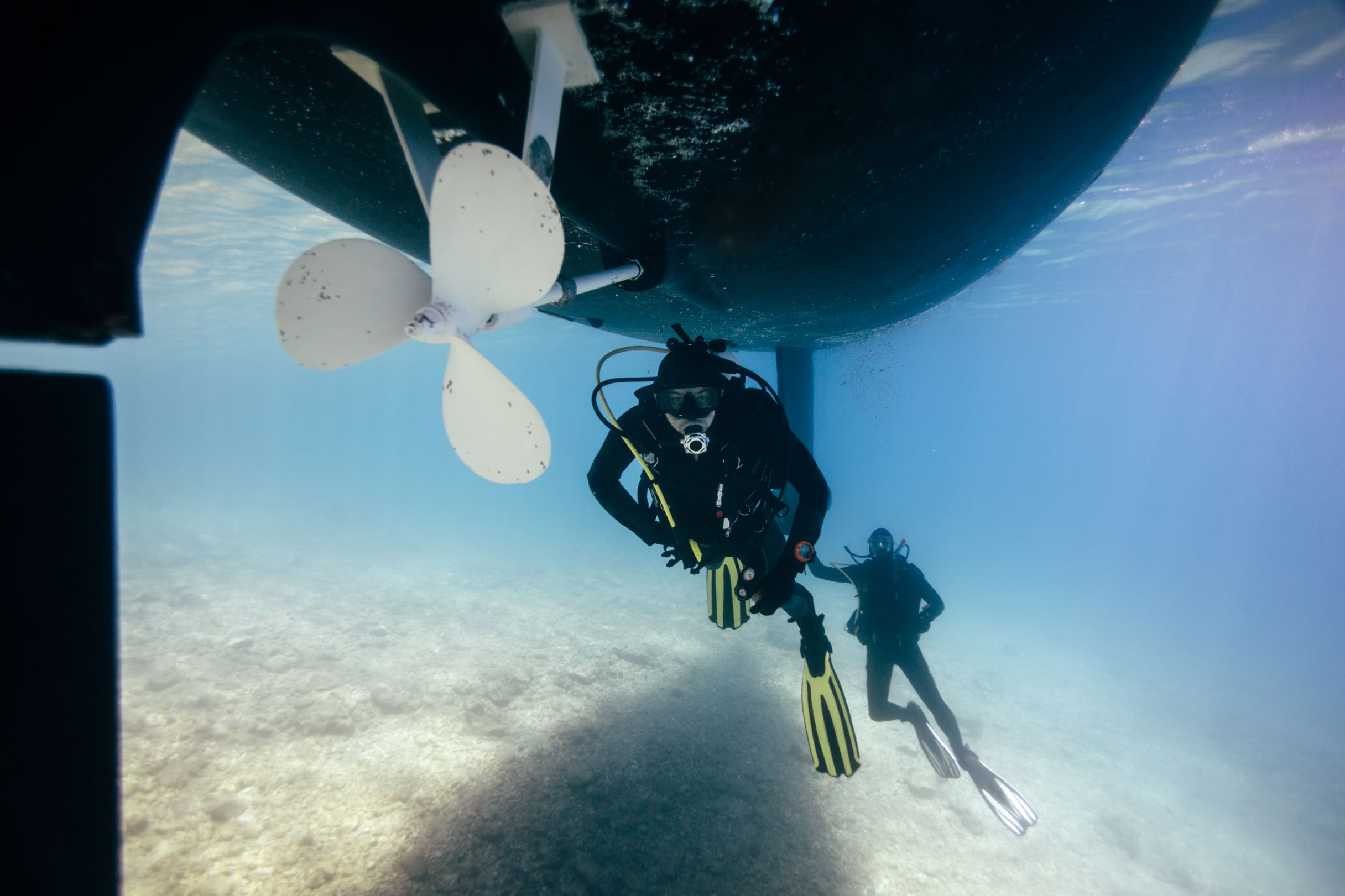 underwater